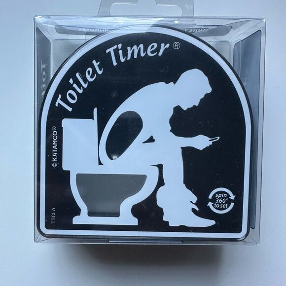 Toilet Timer with Silhouette Design - Picture 1 of 2